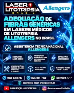 MANUTENÇÃO - ASSISTÊNCIA TÉCNICA EM LASER DE LITOTRIPSIA UROLOGIA NO BRASIL