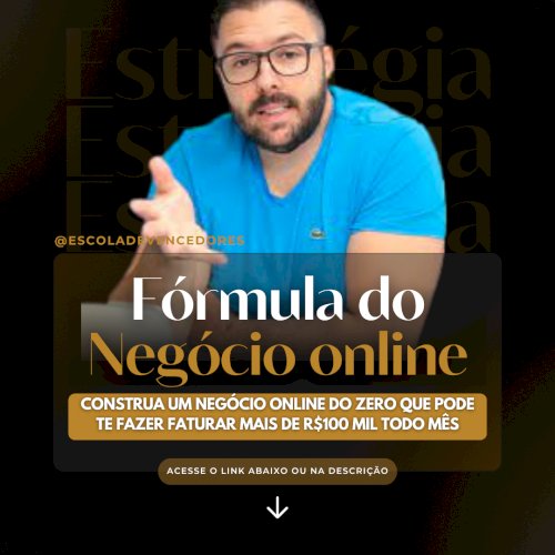 Aprenda a Construir um Negócio online de Sucesso com o Curso Fórmula do Negócio online!