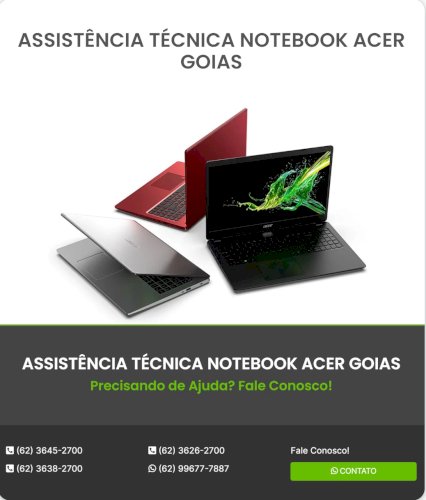 ASSISTENCIA -TECNICA-ACER-GOIANIA-GOIAS