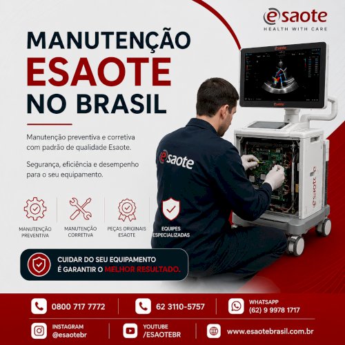 ASSISTÊNCIA-TÉCNICA-AUTORIZADA-ESAOTE-NO-BRASIL-PEÇAS, SOFTWARES, TRANSDUTORES E SUPORTE TÉCNICO NACIONAL