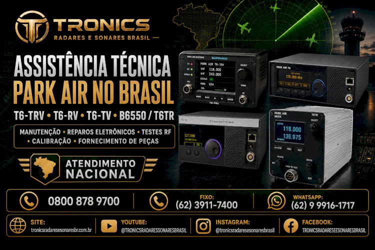 ASSISTÊNCIA TÉCNICA PARK AIR SAPPHIRE NO BRASIL