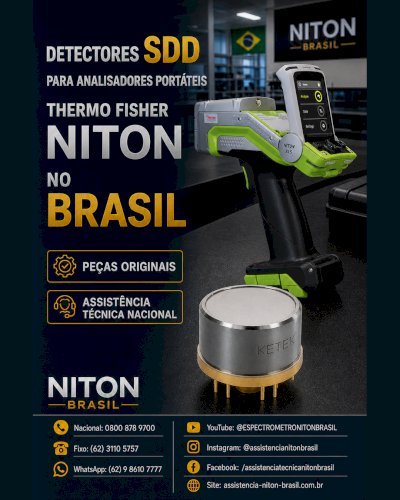 XRF TERMO FISHER NITON BRASIL